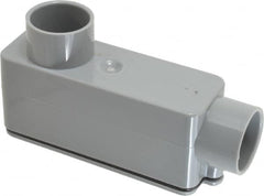 Thomas & Betts - LB Body, 1" Trade, IMC, Rigid PVC Conduit Body - Oval, 6-9/32" OAL, 12 cc Capacity - Exact Tooling