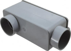 Thomas & Betts - LB Body, 2" Trade, IMC, Rigid PVC Conduit Body - Oval, 9-31/32" OAL, 63 cc Capacity - Exact Tooling