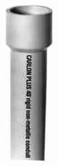 Thomas & Betts - 1" Trade Size, 100' Long, Rigid Conduit - PVC, 1" ID, Gray - Exact Tooling