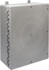 Thomas & Betts - Thermoplastic Standard Enclosure Hinge Flat Cover - NEMA 1, 2, 3, 4, 12, 3S, 3SX, 3X, 4X, 16-1/2" Wide x 20" High x 7-1/2" Deep - Exact Tooling