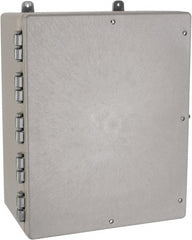 Thomas & Betts - Thermoplastic Standard Enclosure Hinge Flat Cover - NEMA 1, 2, 3, 4, 12, 3S, 3SX, 3X, 4X, 16-1/2" Wide x 20" High x 9-1/2" Deep - Exact Tooling
