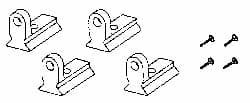 Thomas & Betts - Electrical Enclosure Nonmetallic Panel Adjuster Kit - For Use with Carlon - Circuit Safe PVC Enclosures, Includes (4) Panel Adjusters with (4) #10-32 Screws - Exact Tooling