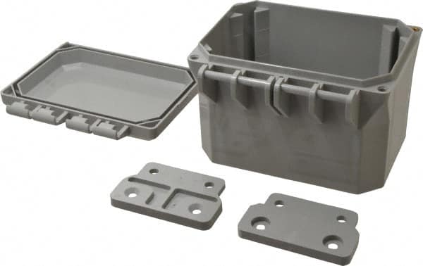 Thomas & Betts - Polycarbonate Standard Enclosure Hinge Flat Cover - NEMA 1, 2, 3, 4, 12, 3S, 3SX, 3X, 4X, x x - Exact Tooling