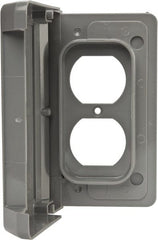 Thomas & Betts - Electrical Outlet Box Polycarbonate Duplex Receptacle Cover - Exact Tooling