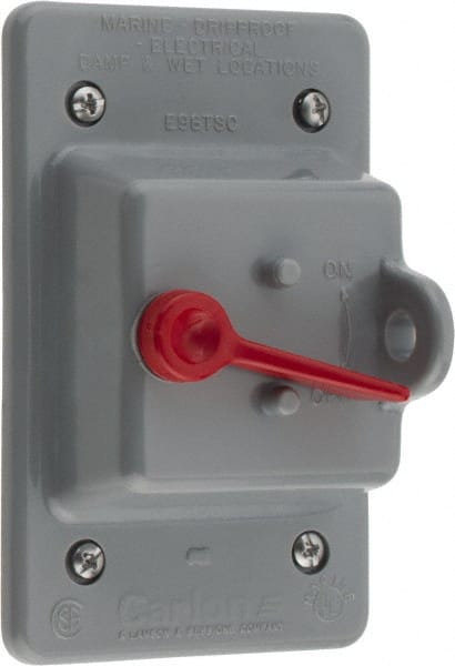 Thomas & Betts - Electrical Outlet Box Polycarbonate Toggle Switch - Exact Tooling