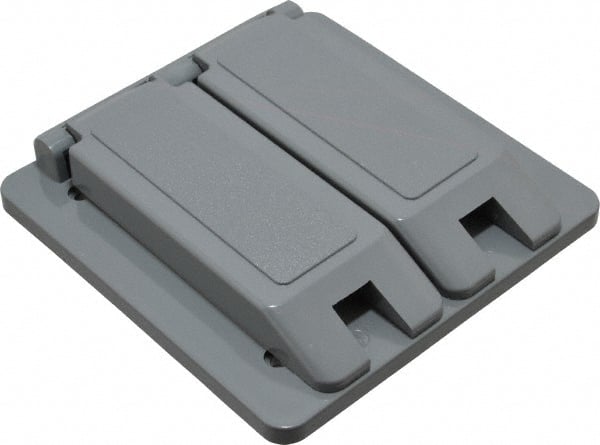 Thomas & Betts - Electrical Outlet Box Polycarbonate Duplex Receptacle Cover - Exact Tooling