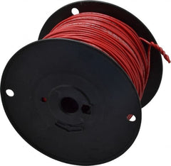 Southwire - 18 AWG, 16 Strand, Red Machine Tool Wire - PVC, Acid, Moisture and Oil Resistant, 500 Ft. Long - Exact Tooling