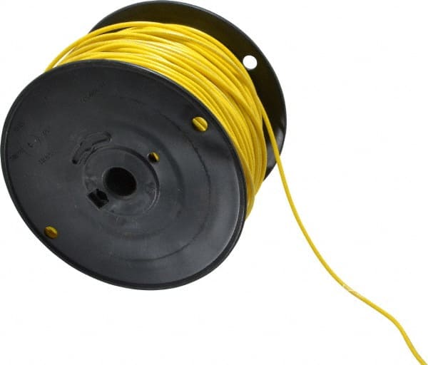 Southwire - 16 AWG, 26 Strand, Yellow Machine Tool Wire - PVC, Acid, Moisture and Oil Resistant, 500 Ft. Long - Exact Tooling