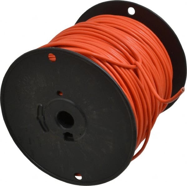Southwire - 12 AWG, 65 Strand, Orange Machine Tool Wire - PVC, Acid, Moisture and Oil Resistant, 500 Ft. Long - Exact Tooling