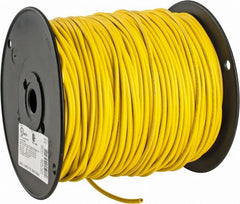 Southwire - 12 AWG, 65 Strand, Yellow Machine Tool Wire - PVC, Acid, Moisture and Oil Resistant, 500 Ft. Long - Exact Tooling