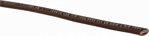 Southwire - 10 AWG, 105 Strand, Brown Machine Tool Wire - PVC, Acid, Moisture and Oil Resistant, 500 Ft. Long - Exact Tooling