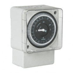 Intermatic - 24 hr Indoor Analog Electrical Timer - 24/120/240 VAC, 50/60 Hz, - Exact Tooling