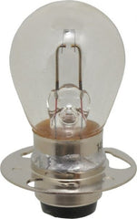 Value Collection - 18 Watt, 6.5 Volt, Incandescent Miniature & Specialty S8 Lamp - Double Contact Prefocus Base, 5 to 49 Equivalent Range, Warm (1,000 to 3,000), Dimmable, 2" OAL - Exact Tooling
