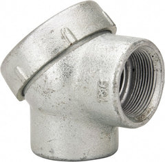 Thomas & Betts - 1-1/2" Trade, Iron Threaded Angled Rigid/Intermediate (IMC) Conduit Elbow - Noninsulated - Exact Tooling