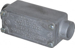 O-Z/Gedney - C Body, 3/4" Trade, Rigid Malleable Iron Conduit Body - Rectangle, 1" OAL, Hazardous Locations - Exact Tooling