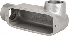 Hubbell Killark - Form 35, LR Body, 1-1/2" Trade, IMC, Rigid Malleable Iron Conduit Body - Oval, 8-1/8" OAL, 31 cc Capacity, Hazardous & Wet Locations - Exact Tooling