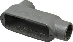 Hubbell Killark - Form 35, LB Body, 1" Trade, IMC, Rigid Malleable Iron Conduit Body - Oval, 6-5/8" OAL, 12 cc Capacity, Hazardous & Wet Locations - Exact Tooling