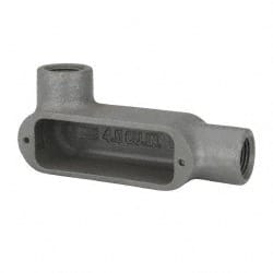 Hubbell Killark - Form 35, LL Body, 1/2" Trade, IMC, Rigid Malleable Iron Conduit Body - Oval, 4-5/8" OAL, 4 cc Capacity, Hazardous & Wet Locations - Exact Tooling