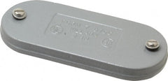 Hubbell Killark - 2" Trade, Cast Iron Conduit Body Cover Plate - Use with Form 7 Conduit Bodies - Exact Tooling
