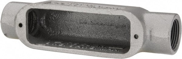 Hubbell Killark - Form 35, C Body, 3/4" Trade, IMC, Rigid Malleable Iron Conduit Body - Oval, 6-1/8" OAL, 7 cc Capacity, Hazardous & Wet Locations - Exact Tooling