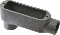 Hubbell Killark - Form 35, LB Body, 3/4" Trade, IMC, Rigid Malleable Iron Conduit Body - Oval, 5-3/4" OAL, 7 cc Capacity, Hazardous & Wet Locations - Exact Tooling