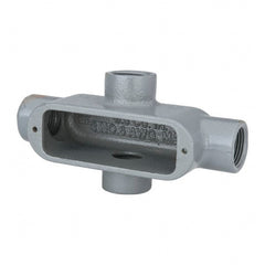 Hubbell Killark - Form 35, X Body, 3/4" Trade, IMC, Rigid Malleable Iron Conduit Body - Oval, 6-1/16" OAL, 7 cc Capacity, Hazardous & Wet Locations - Exact Tooling