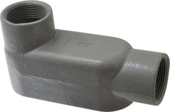 Hubbell Killark - Form 7, LB Body, 1-1/2" Trade, IMC, Rigid Iron Conduit Body - Oval, 7-1/4" OAL, 26 cc Capacity, Gray, Hazardous & Wet Locations - Exact Tooling