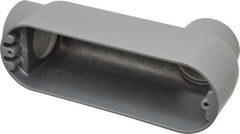 Hubbell Killark - Form 85, LB Body, 2" Trade, IMC, Rigid Aluminum Conduit Body - Oval, 10 & 18-1/8" OAL, 70 cc Capacity, Hazardous & Wet Locations - Exact Tooling