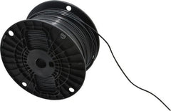 Southwire - THHN/THWN, 14 AWG, 15 Amp, 500' Long, Solid Core, 1 Strand Building Wire - Black, Thermoplastic Insulation - Exact Tooling