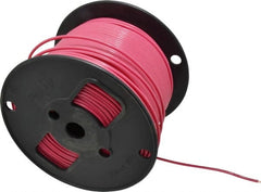 Southwire - THHN/THWN, 12 AWG, 20 Amp, 500' Long, Solid Core, 1 Strand Building Wire - Red, Thermoplastic Insulation - Exact Tooling