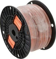 Southwire - THHN/THWN, 14 AWG, 15 Amp, 500' Long, Stranded Core, 19 Strand Building Wire - Orange, Thermoplastic Insulation - Exact Tooling