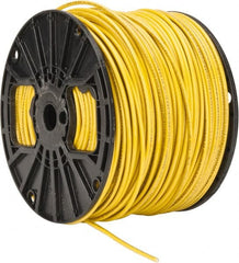 Southwire - THHN/THWN, 12 AWG, 20 Amp, 500' Long, Stranded Core, 19 Strand Building Wire - Yellow, Thermoplastic Insulation - Exact Tooling