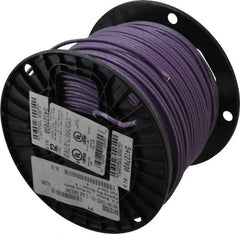 Southwire - THHN/THWN, 12 AWG, 20 Amp, 500' Long, Stranded Core, 19 Strand Building Wire - Purple, Thermoplastic Insulation - Exact Tooling