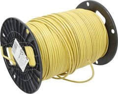 Southwire - THHN/THWN, 10 AWG, 30 Amp, 500' Long, Stranded Core, 19 Strand Building Wire - Yellow, Thermoplastic Insulation - Exact Tooling