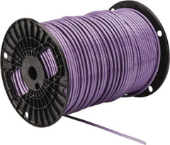 Southwire - THHN/THWN, 10 AWG, 30 Amp, 500' Long, Stranded Core, 19 Strand Building Wire - Purple, Thermoplastic Insulation - Exact Tooling