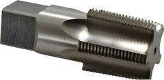 Reiff & Nestor - 1-1/4 - 11-1/2 NPT Thread, 5 Flute Standard Pipe Tap - 4" OAL, 1-3/4" Thread Length, 1-5/16" Shank Diam, Bright Finish, High Speed Steel - Exact Tooling