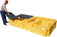UltraTech - 535 Gallon Sump, IBC Pallet - 125 Inch Long x 62 Inch Wide x 22 Inch High, 2 Totes - Exact Tooling