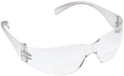 3M - +2.5, Clear Lenses, Anti-Fog, Framed Magnifying Safety Glasses - UV Protection, Clear Polycarbonate Frame, ANSI Z.87.1-2010 - Exact Tooling