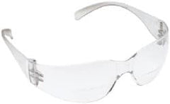 3M - +2.5, Clear Lenses, Anti-Fog, Framed Magnifying Safety Glasses - UV Protection, Clear Polycarbonate Frame, ANSI Z.87.1-2010 - Exact Tooling