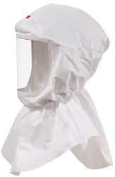3M - Universal Size, PAPR Compatible Hood - Polypropylene, White, Compatible with S-655 Hood Assembly - Exact Tooling