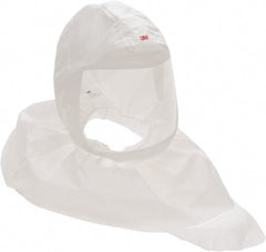 3M - Universal Size, PAPR Compatible Hood - Polypropylene, White, Compatible with S-757 Hood Assembly - Exact Tooling