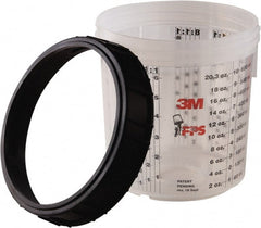 3M - Paint Sprayer Cup & Collar - Standard Collar and Cup - Exact Tooling