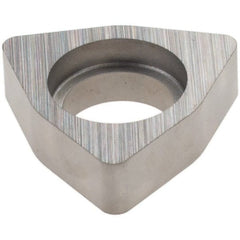 Sandvik Coromant - 3/8" Inscribed Circle, Toolholder Shim for Indexables - 3/16" Thick, 5322 331 Shim Style, Positive Rake, Left Hand, Right Hand Cut - Exact Tooling