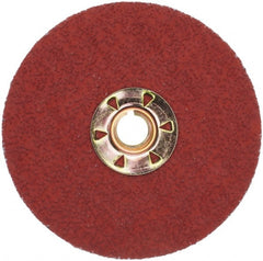 3M - 4-1/2" Diam 36 Grit Fiber Disc - Very Coarse Grade, Ceramic, 13,300 Max RPM, Series 987C - Exact Tooling