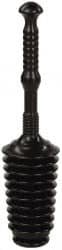 Made in USA - 3-1/8 Inch Cup Diameter, All Purpose, Force Cups and Plunger - 11-1/4 Inch Handle Length - Exact Tooling