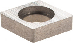 Sandvik Coromant - 1/2" Inscribed Circle, Toolholder Shim for Indexables - 3/16" Thick, 5322 232 Shim Style, Positive Rake, Left Hand, Neutral, Right Hand Cut - Exact Tooling