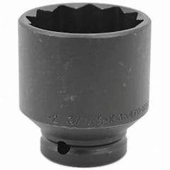 SK - Impact Socket - 3/4"DR 12PT 2-3/16" THIN WALL IMPACT SOCKET - Exact Tooling