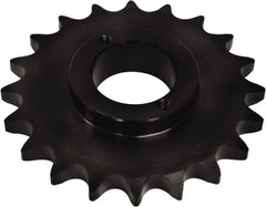 U.S. Tsubaki - 16 Teeth, 3/4" Chain Pitch, Chain Size 60, Split Taper Sprocket - 3.845" Pitch Diam, 4.22" Outside Diam - Exact Tooling