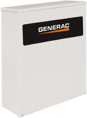 Generac Power - 3 Phase, 120/208 Input Volt, 400 Amp, Automatic Transfer Switch - 3R NEMA Rated, Aluminum, 24 Inch Wide x 10 Inch Deep x 36.1 Inch High, Automatic Exerciser, Electrically Operated - Exact Tooling
