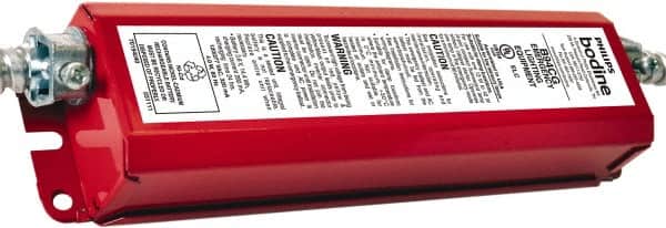 PHILIPS bodine - 1 Lamp, 120-277 Volt, 4 Pin Twin, Quad, Triple Twin Tube, Circline, Long Compact Fluorescent Emergency Ballast - 0 to 39, 40 to 79 Watt, Up to 1250 Lumens, 90 min Run Time, 2 Inch Long x 12 Inch Wide x 2-1/2 Inch High - Exact Tooling